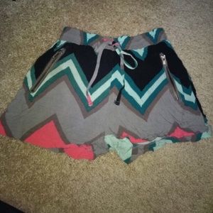 chevron shorts